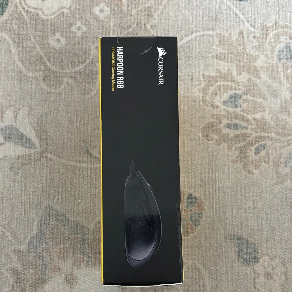 Corsair Harpoon RGB Gaming Mouse - Black and Blue
